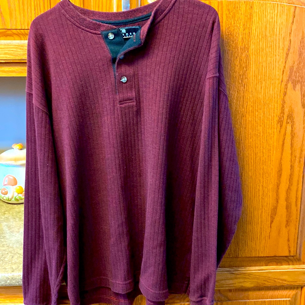 Consensus 3 Button Lightweight Sweater